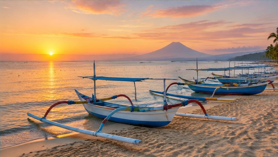 Sunrise in Bali