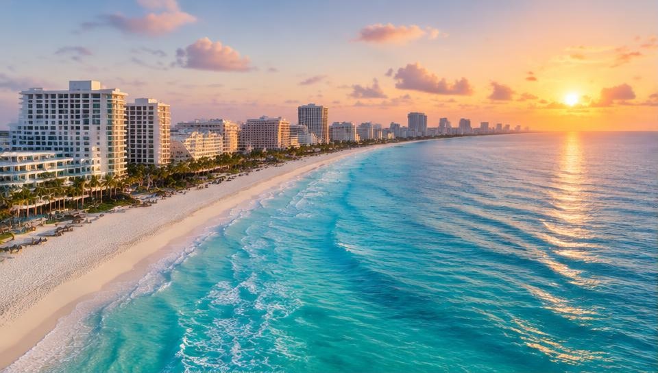Sunrise in Cancún, Punta Cancún