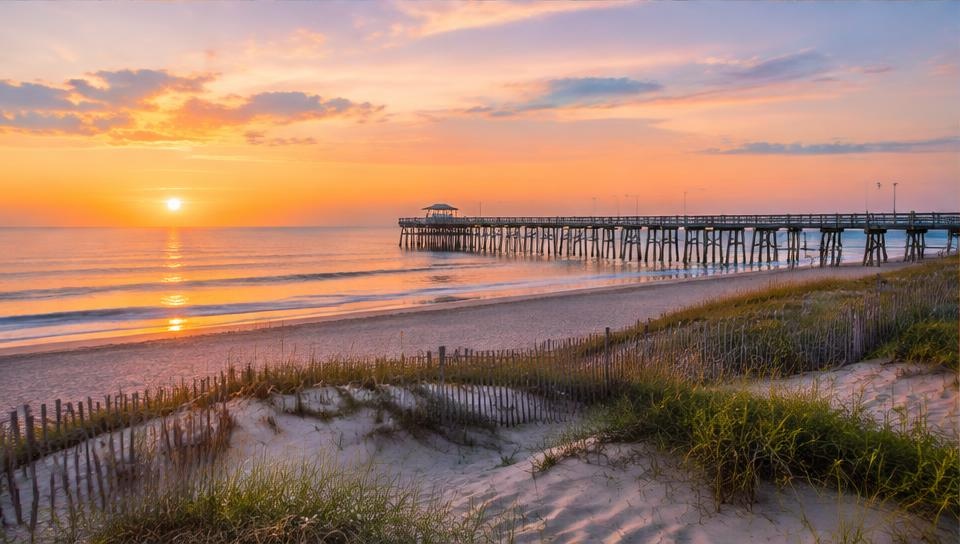 Sunrise in Outer Banks, Nags Head