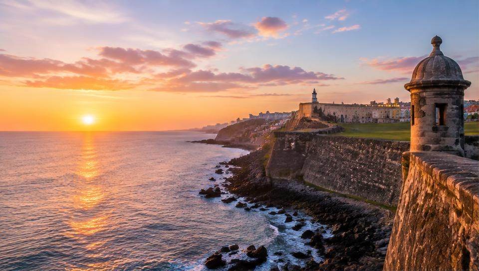 Sunrise in Puerto Rico